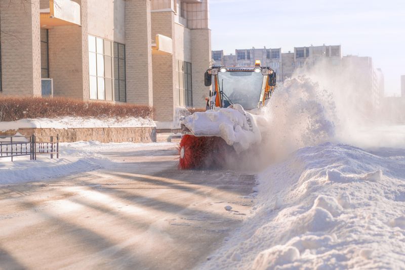 Local Commercial Snow Plowing in Morrisville, NC