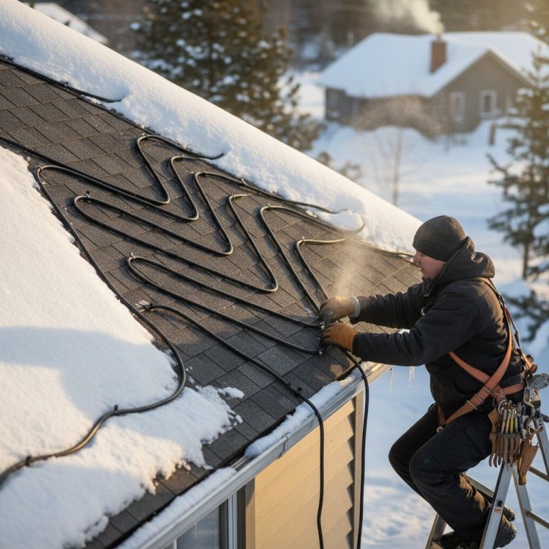 Roof Ice Dam Removal in Seattle, WA