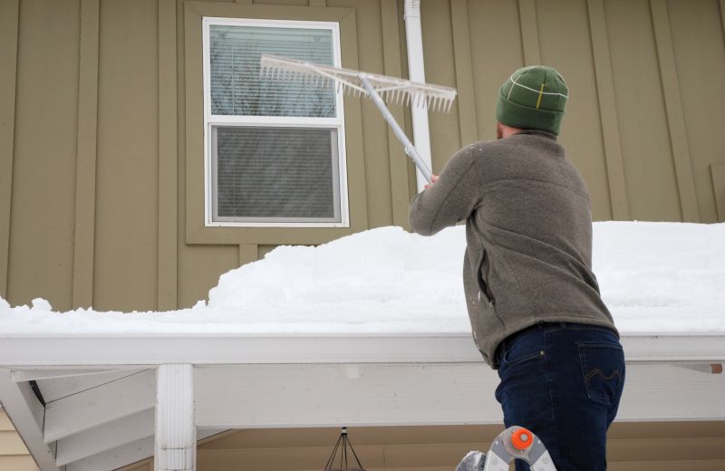 Local Roof Snow Raking in Cary, NC