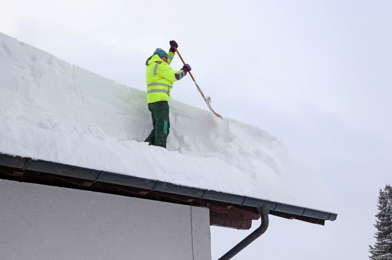 Roof Snow Raking