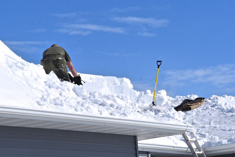 Roof Snow Raking in New York, NY