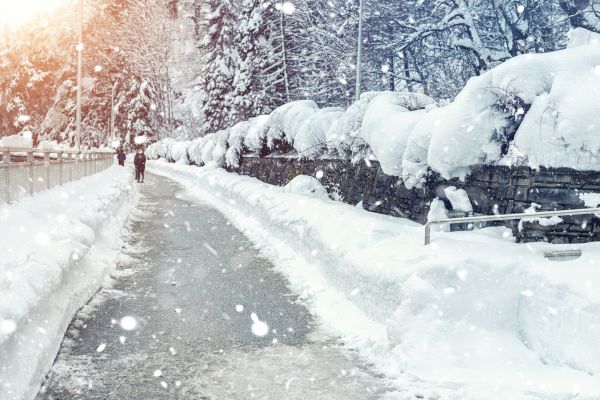 Sidewalk Snow Removal Service